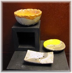 Raku- Schalen und Seifenschalen